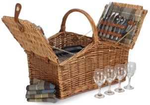 4 Person Ravenstor Double Lidded Hamper