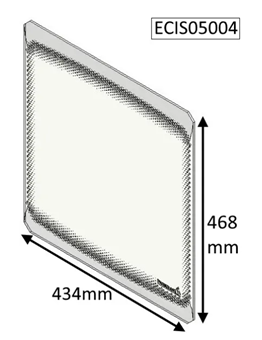 Parkray Aspect 6 Glass Panel