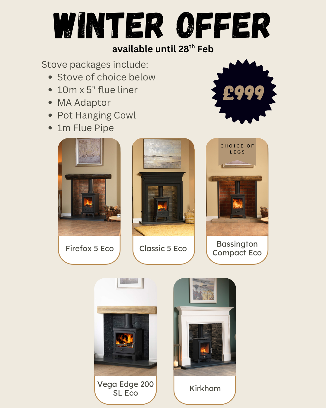 Complete Stove Package 1