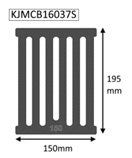 Jetmaster 150mm Grate for Multifuel Basket