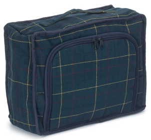 Blue Tweed Cooler Bag