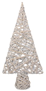 White Wash Table Top Xmas Tree