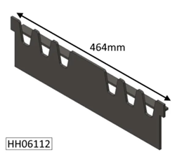 Hunter Herald 6 CE and CEvII Woodburning Catch Bar - Single Door