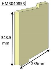 Di Lusso R4 Right Hand Side Brick -  235mm x 343.5mm 