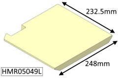 Di Lusso R5 Left Hand Base Brick -  248mm x 232.5mm