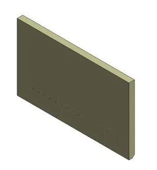 Parkray Aspect 6 ECO Left Hand Rear Brick