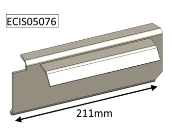 Parkray Aspect 5 Slimline Left Hand Side Plate