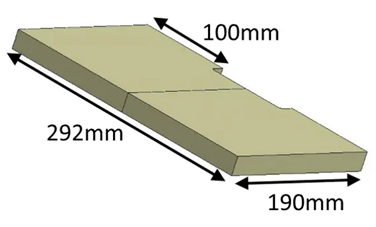 Jetmaster 50i Inset Lower Baffle Brick