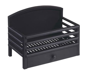 Gallery Collection Matrix Fire Basket - Black