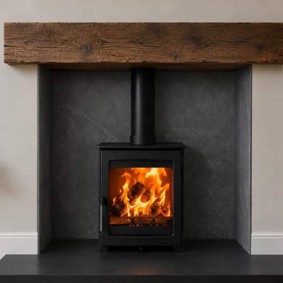 Signature Collection Nero Carbone Fireplace Chamber