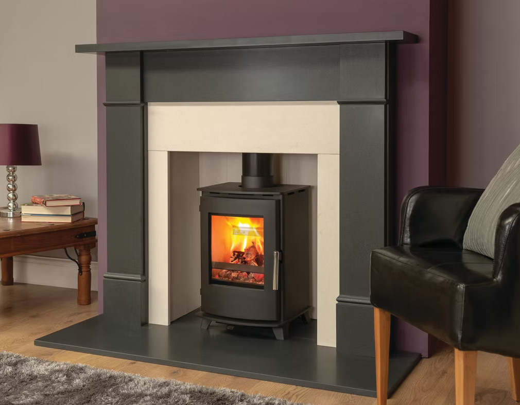 Pevex Newbourne 35FS Multifuel Stove with Direct Air - 4.6kw