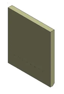Parkray Aspect 6 ECO Right Hand Rear Brick