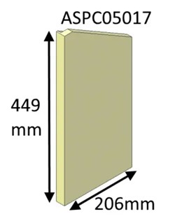 Parkray Aspect 5 Compact ECO Right Hand Side Brick