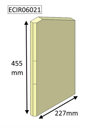 Parkray Aspect 6 Right Hand Side Brick