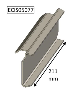 Parkray Aspect 5 Slimline Right Hand Side Plate