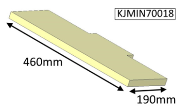 Jetmaster 70i Inset Upper Baffle Brick