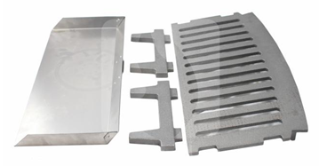 Villager Flatmate Grate with Legs & Ashpan