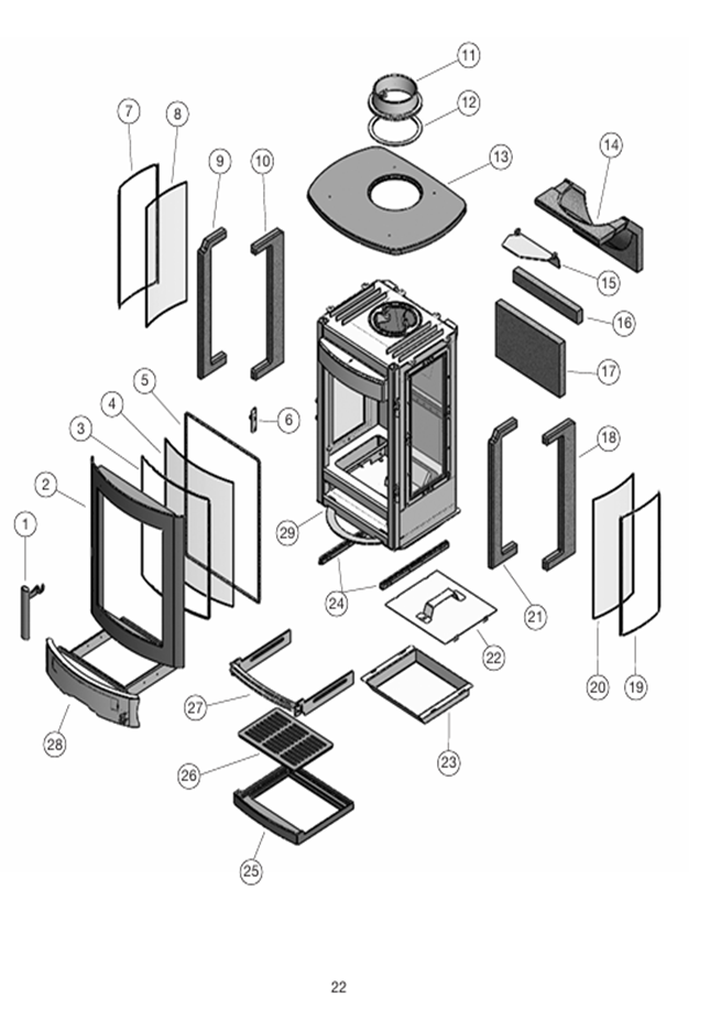 ACR Neo ECO Exploded Drawing