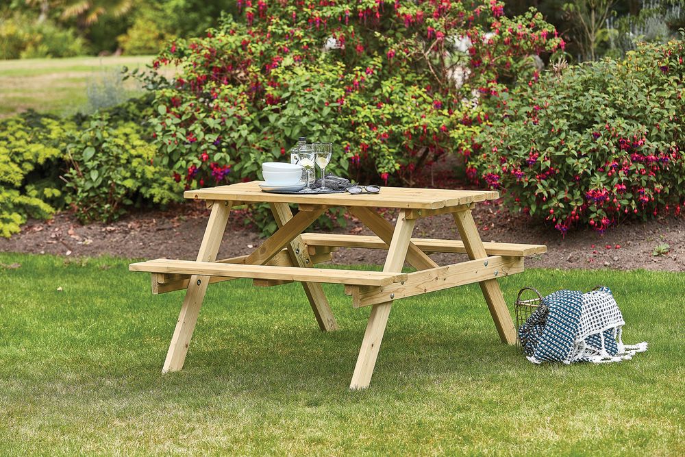 Woodshaw Appleton 4 Seater Picnic Bench