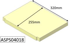 Parkray Aspect 4 ECO/Isca 4 Base Brick 