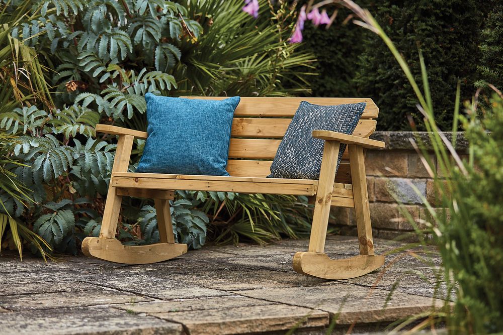 Woodshaw Hampton 2 Seater Rocker