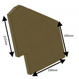 Hunter Herald 8 Side Brick