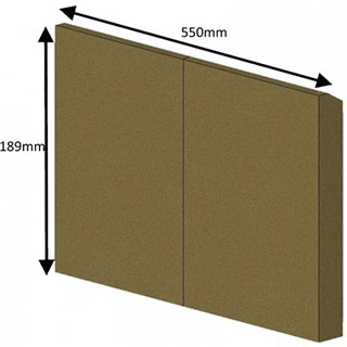 Hunter Herald/Parkray Consort Rear Brick