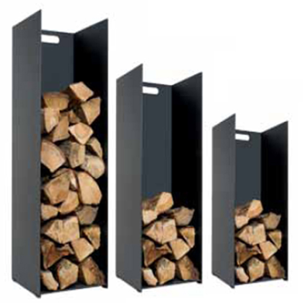 Stovax Black Log Holder Highline
