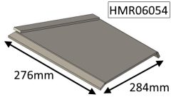 Di Lusso R6 Inset Right Hand Baffle - 284mm x 276mm