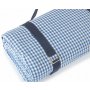 Blue & White Gingham Picnic Blanket