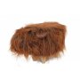 Gardeco Fergus the Dark Brown Highland Cow Footstool