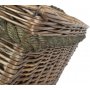 Wiltshire Medium Rectangular Rope Handled Log Basket 