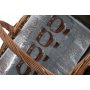 Elegant 4 Person Green Tweed Hamper