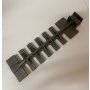 Dunsley Highlander Lower Grate Bar, Cast Iron - 252mm long