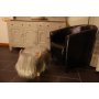 Gardeco Georgette the Grey Highland Cow Footstool  