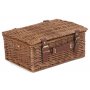 2 Person Green Tweed Classic Picnic Hamper