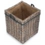 Lancashire Grey Wash Square Basket