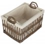 Set of 2 Malmö Openwork Laundry Storage Baskets