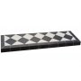 Diamond Quarry Black/White Tiled Hearth