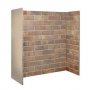 Highland Red Brick Bond Fireplace Chamber
