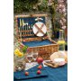 2 Person Blue Tweed Hamper