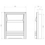 Hopton Electric Inset Fire with Stainless Steel Frame