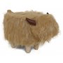 Gardeco Hazel the Light Brown Highland Cow Footstool
