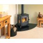 Pevex Newbourne 40FS with Side Windows Multifuel Stove - 5kw