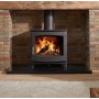 Dik Geurts Ivar 8 Woodburning with External Air Connection Optional - 8kw