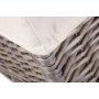 Jumbo Antique Wash Storage Basket With White Lining