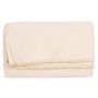 Cream Polar Fleece Picnic Blanket