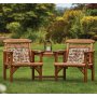 Woodshaw Thornton Rustic Alcove Seat