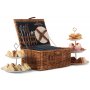 2 Person Blue Tweed Hamper
