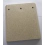 ACR Tenbury Vermiculite Rear Brick - 295mm x 280mm x 30mm - with 3 holes
